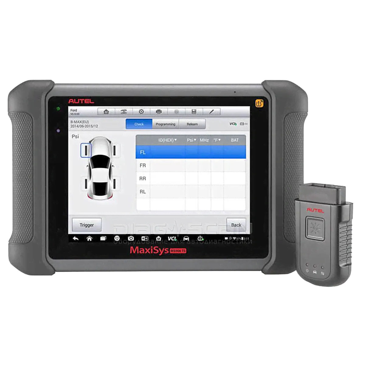 MaxiSYS MS906BT - мультимарочный сканер Autel