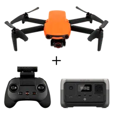 Квадрокоптер Autel Robotics EVO Nano+ (оранжевый) + портативная зарядная электростанция EcoFlow RIVER 2