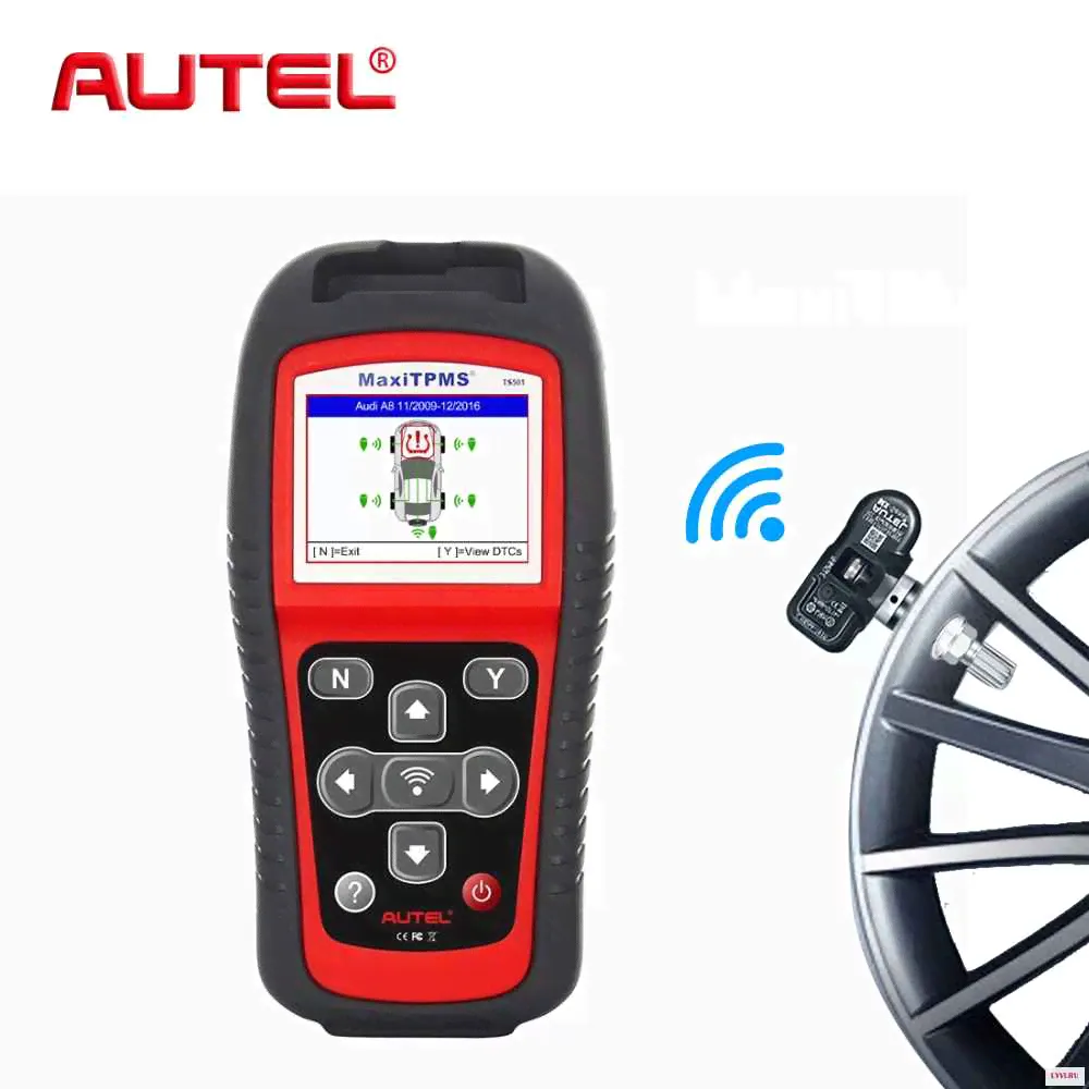 AUTEL MaxiTPMS TS501 TPMS Услуги инструмент диагностики автоматического сканирования-0