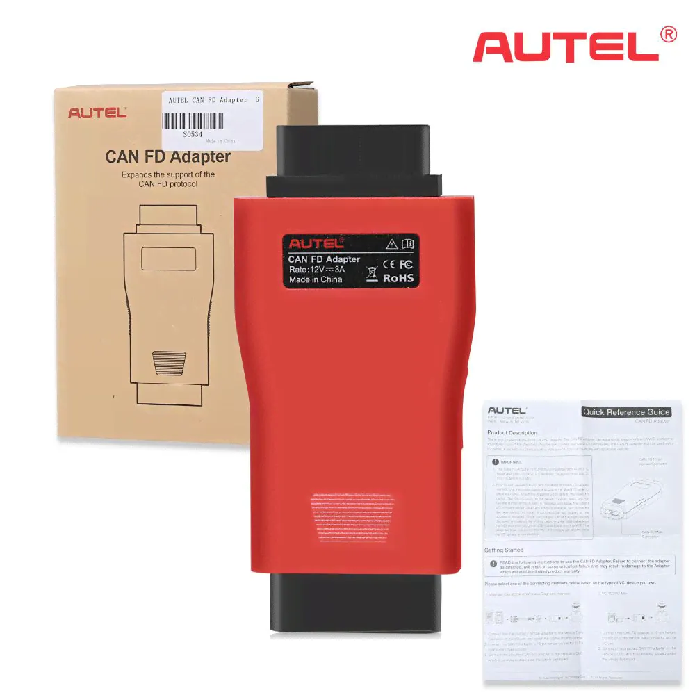 100% Original Autel CAN FD Adapter Global Version Combined with All Autel VCI-0