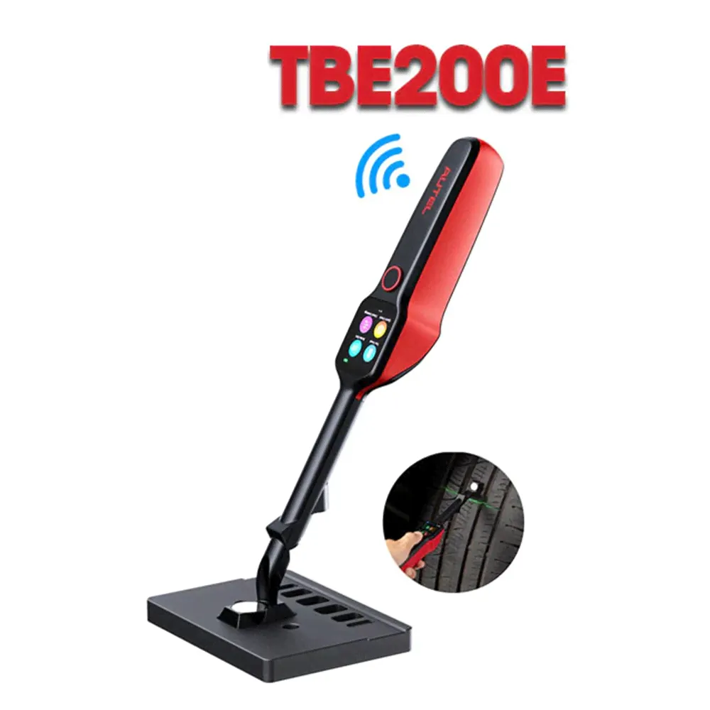 Autel MaxiTPMS TBE200E Tire Brake Examiner 2022 Newest Laser Tire Tread Depth Brake Disc Wear 2in1 Tester Work with ITS600E-3
