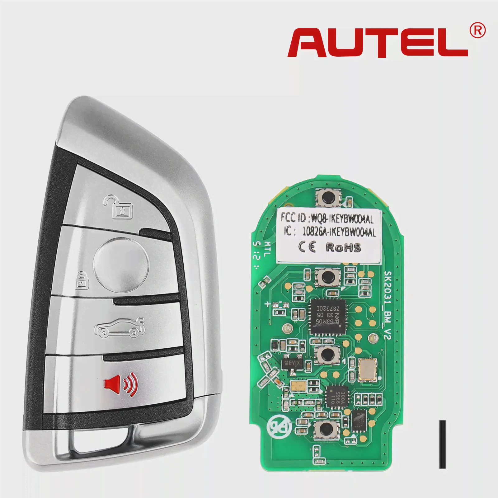 AUTEL Razor Smart Key IKEY BW003AL BW004AL для BMW, работает с KM100 KM100E IM508 IM608 IM608PRO, Автомобильный ключ, программа диагностики (art.: 3920c0f6b6ce0)-3