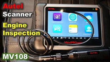 Using Autel Scanner to Inspect your Combustion Chamber / Autel MV108 Review