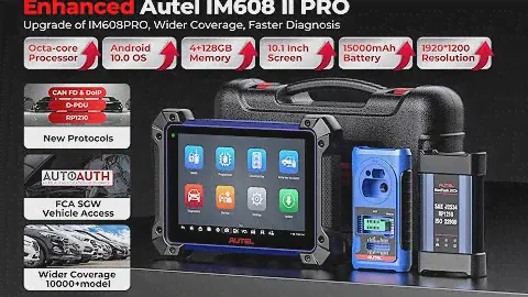Autel MaxiIM IM608 II Pro IMMO Key Fob Programming Tool