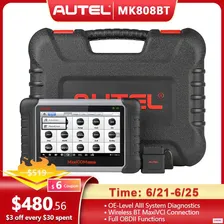 2021 Autel MK808BT Wi Fi автомобильный диагностический инструмент OBD2 сканер Все системы