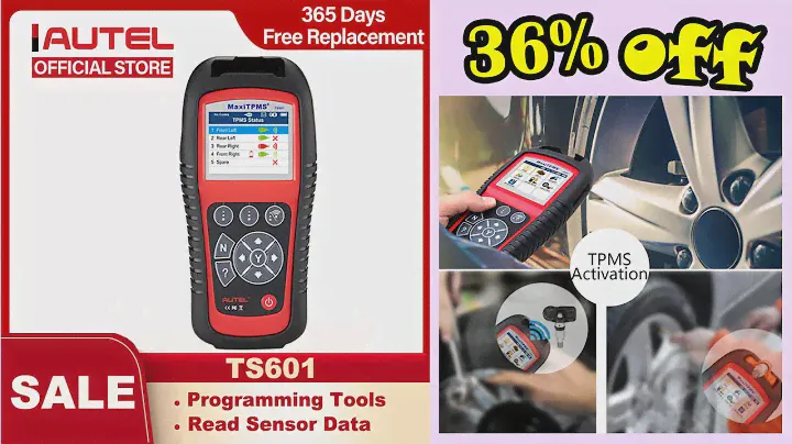 AUTEL MaxiTPMS TS601 TPMS Tool Automotive Tire Repair Tools Sensor Progarmming