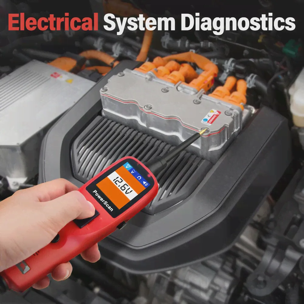 Autel Power Scan PS100 тестер цепи автомобиля набор электрических тестовых щупов 12 В24 В Инструменты для ремонта автомобильной диагностики (art.: 3920bf25f02e2)-4