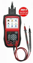 Автосканер тестер диагностический Autel Autolink AL539, OBD II FULL (Тестер систем пуска и зарядки + Мультиметр + OBD II FULL)