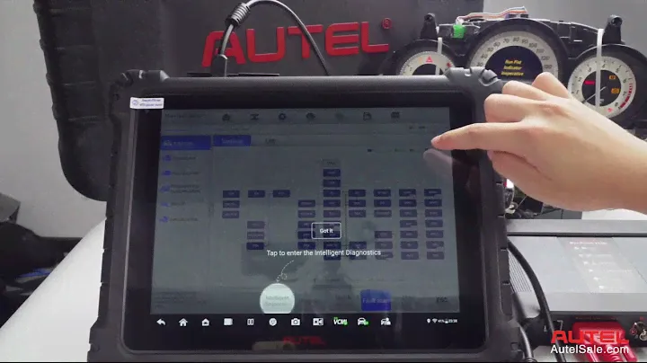 How to Diagnose with Autel MaxiSys Ultra for Benz W204