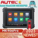 Новейший Диагностический инструмент Autel MaxiCOM MK906PRO MK906 Pro CAN FD DoIP OBD2 Auto Автомобильный Сканер ECU Кодирование 36 + Обслуживание Всей Системы