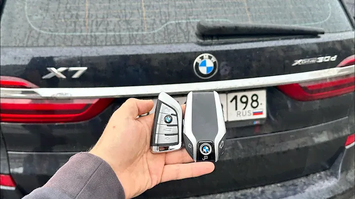 BMW X7 G07 2023г Программирование оригинального смарт ключа в Санкт-Петербурге ExpressKey