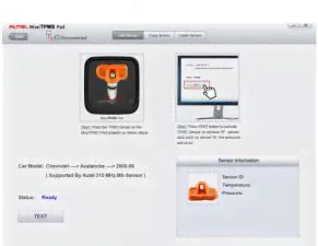 Программатор датчиков Autel MaxiTPMS Pad-1
