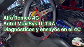 Alfa Romeo 4C AUTEL MaxiSys Ultra  vídeo 1 Intro