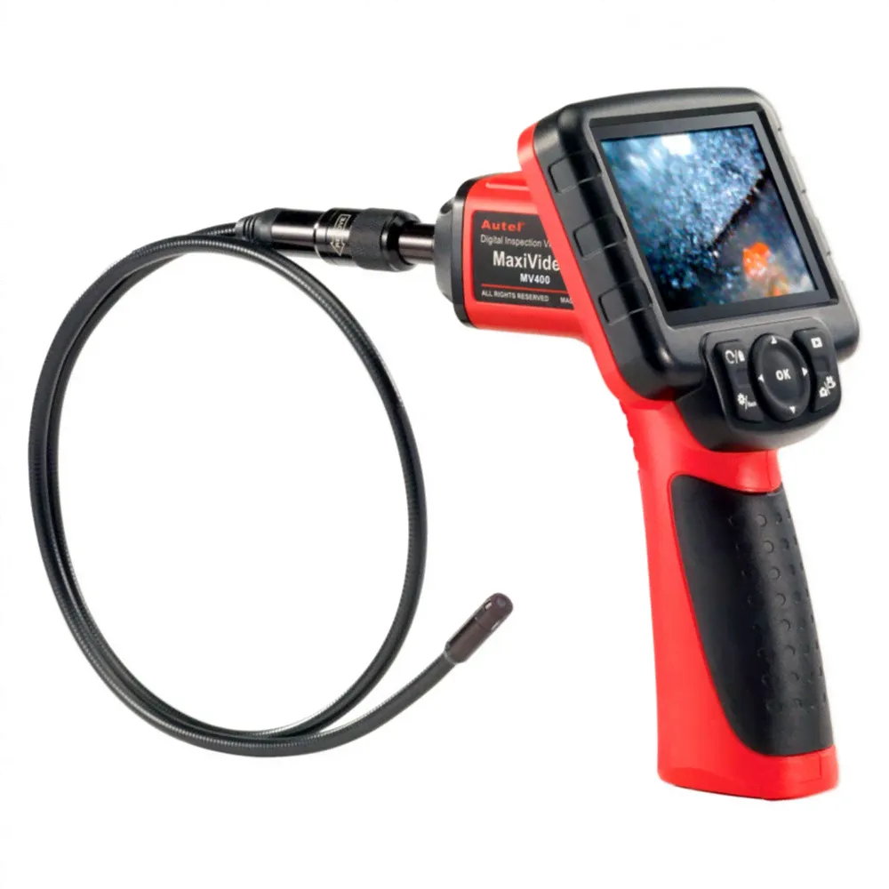 AUTEL MV400-5,5 мм AUTEL MV400-5,5 мм Видеоэндоскоп Autel MaxiVideo MV400, 5.5 мм, 3.5” (320x240) TFT LCD, 640×480-0