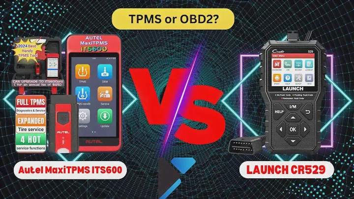 TPMS or OBD2? Autel MaxiTPMS ITS600 vs. LAUNCH CR529 for DIY Car Repair |