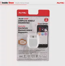 Autel AP200 v1.03 Bluetooth-совместимый сканер OBD2 автоматический инструмент полная система считыватель кодов автомобиля диагностический инструмент (art.: 3a3675707c1)