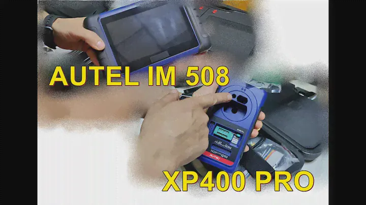 Распаковка Autel IM508+XP400 pro
