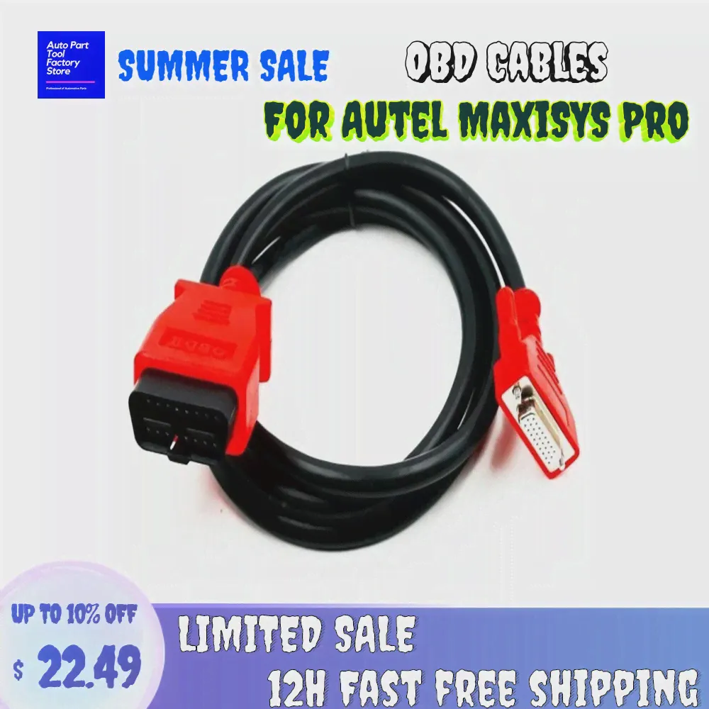 Новейший оригинальный Autel MaxiSys Pro MS908P AUTEL J2534 908PRO OBDII Основной кабель Maxidas MS 908 PRO OBD кабели Быстрая доставка-0