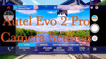 Настройки камеры Autel Evo 2 Pro