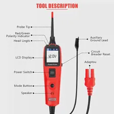 🛍 Оригинальный Autel Power Scan PS100, электросистема, диагностический инструмент Autel PS100 Power Scan PS100, автомобильный тестер цепи