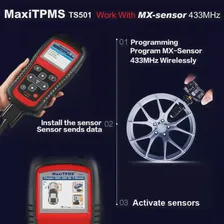 Autel MaxiTPMS TS501 инструмент для переучёта TPMS сброс TPMS, диагностика TPMS, чтениеочистка TPMS DTC, активация датчика, программа MX-Sensor (art.: 7a365b403)