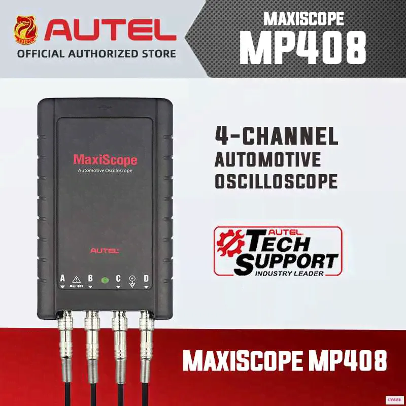 AUTEL MaxiScope MP408 автомобильный осциллограф диагностический инструмент чтение и-0