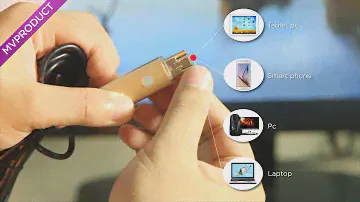 DX:2 In 1 5.5mm 6-LED Android & PC Endoscope - Golden (5m)