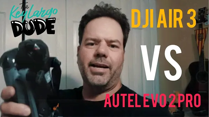 DJI Air 3 VS Autel EVO 2 6K V1 | Video Comparison 🏝️🌴 #air3 #evo2pro