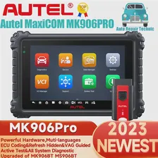 Новейший Диагностический инструмент Autel MaxiCOM MK906PRO MK906 Pro CAN FD DoIP OBD2 Auto Автомобильный Сканер ECU Кодирование 36 + Обслуживание Всей Системы