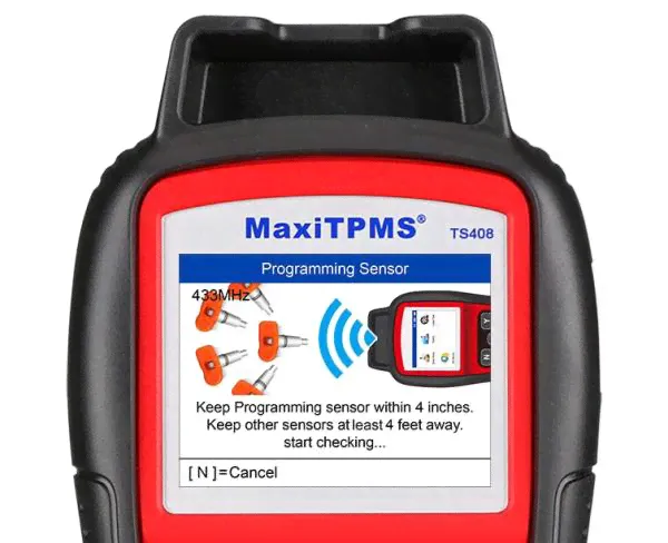 Диагностический сканер Autel MaxiTPMS TS408-4